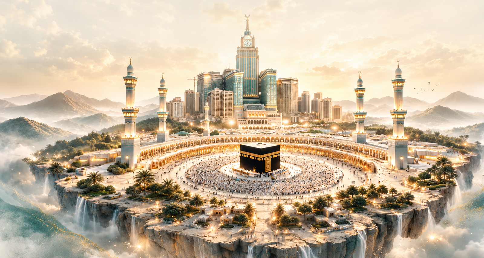 Affordable Umrah Packages UK with AL Nusuk Travel - Pilgrims performing Umrah in Makkah